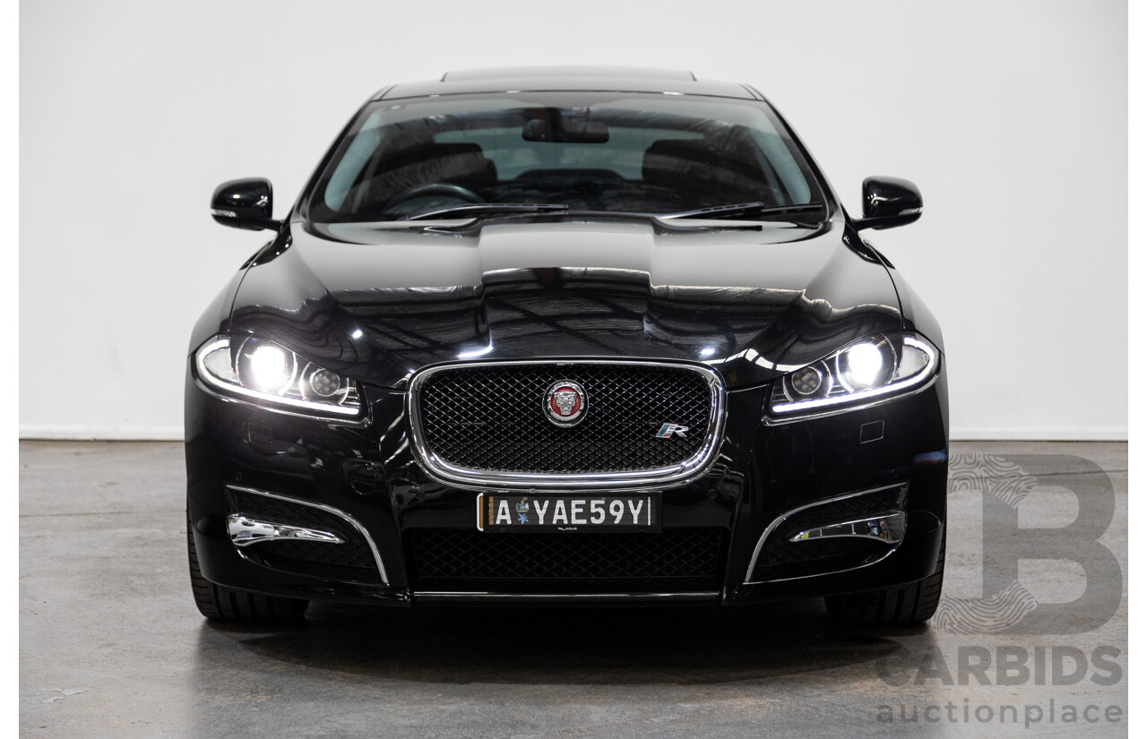 10/2014 Jaguar XF 2.0 Luxury MY15 4d Sedan Ultimate Black Metallic Turbo 2.0L