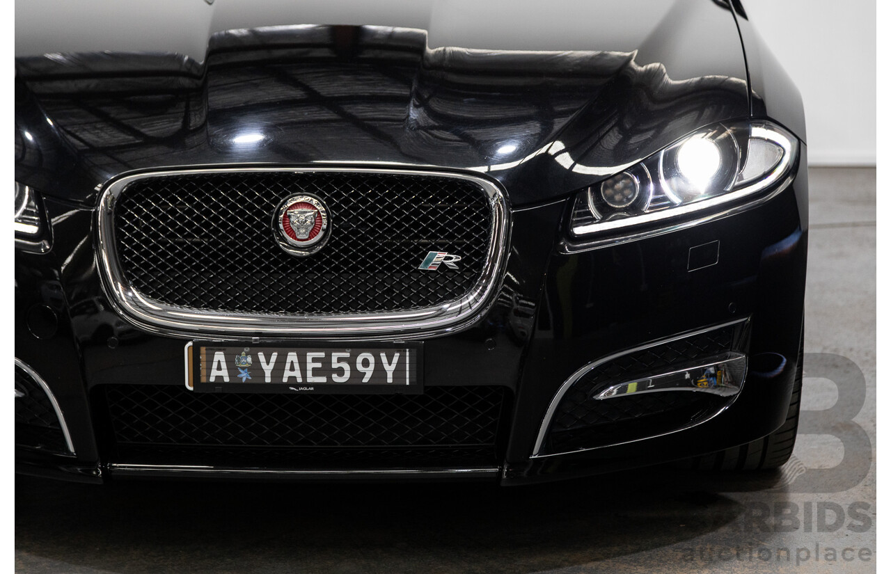 10/2014 Jaguar XF 2.0 Luxury MY15 4d Sedan Ultimate Black Metallic Turbo 2.0L