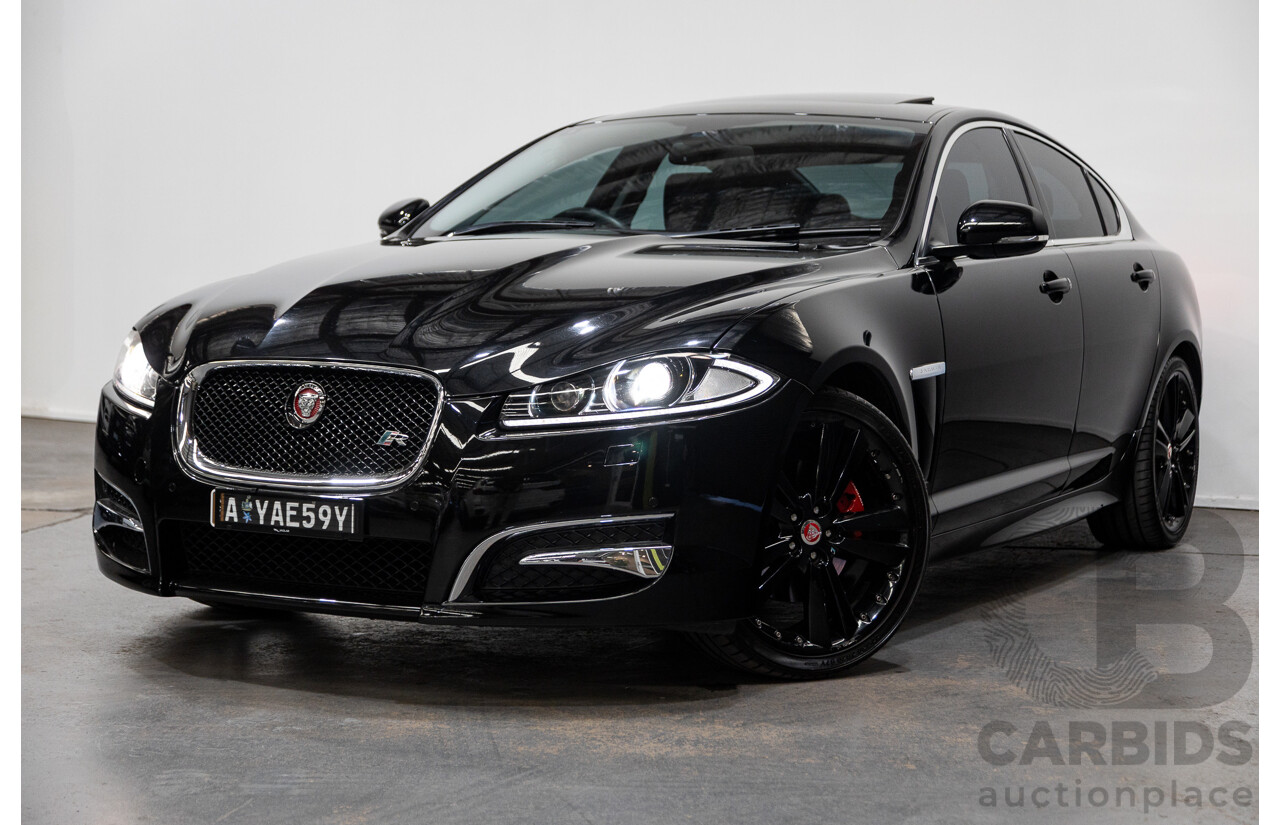 10/2014 Jaguar XF 2.0 Luxury MY15 4d Sedan Ultimate Black Metallic Turbo 2.0L