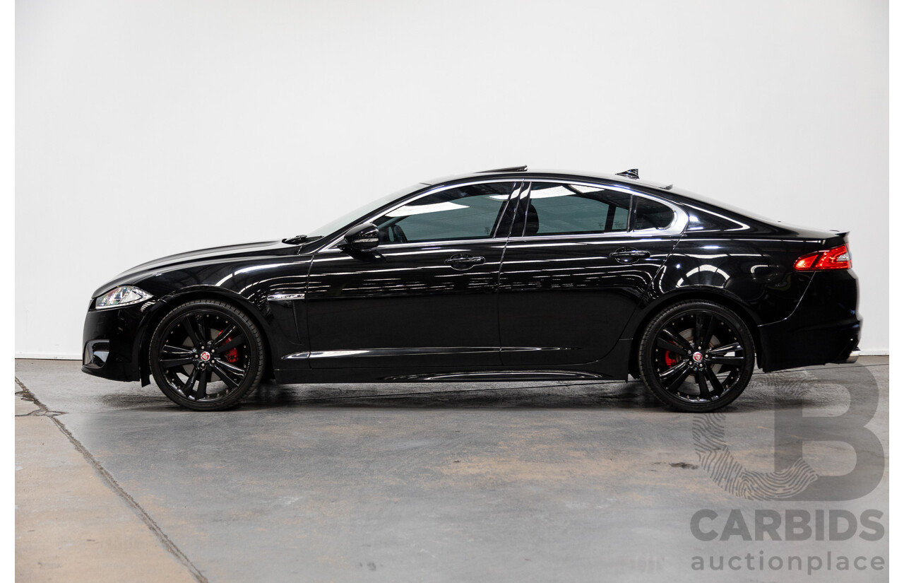 10/2014 Jaguar XF 2.0 Luxury MY15 4d Sedan Ultimate Black Metallic Turbo 2.0L