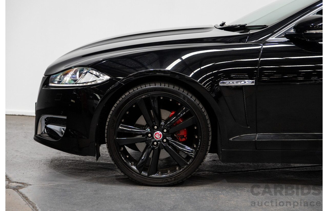 10/2014 Jaguar XF 2.0 Luxury MY15 4d Sedan Ultimate Black Metallic Turbo 2.0L