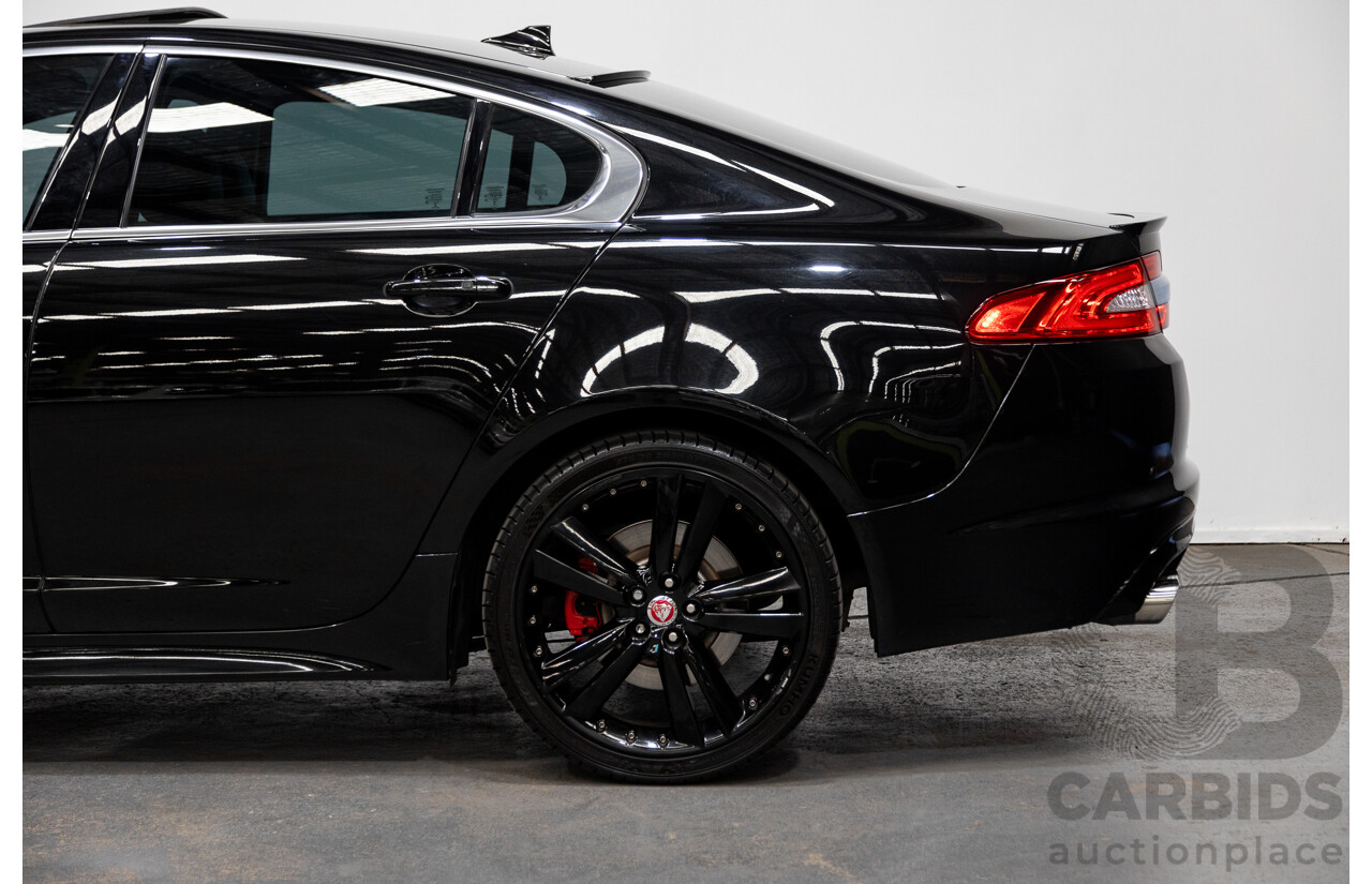 10/2014 Jaguar XF 2.0 Luxury MY15 4d Sedan Ultimate Black Metallic Turbo 2.0L