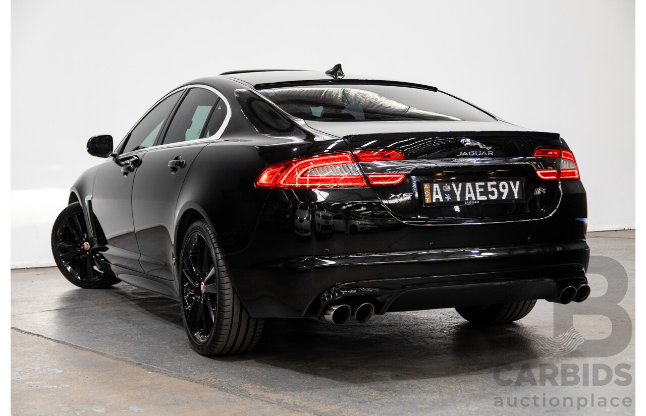 10/2014 Jaguar XF 2.0 Luxury MY15 4d Sedan Ultimate Black Metallic Turbo 2.0L