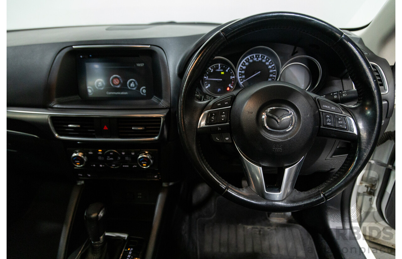 10/2015 Mazda CX-5 GT (AWD) MY15 4d Wagon Pearl White Twin turbo Diesel 2.2L