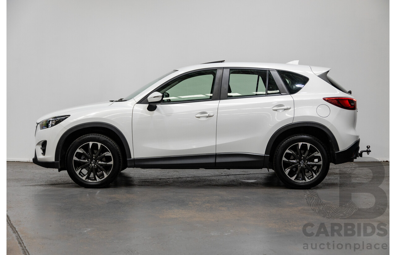 10/2015 Mazda CX-5 GT (AWD) MY15 4d Wagon Pearl White Twin turbo Diesel 2.2L