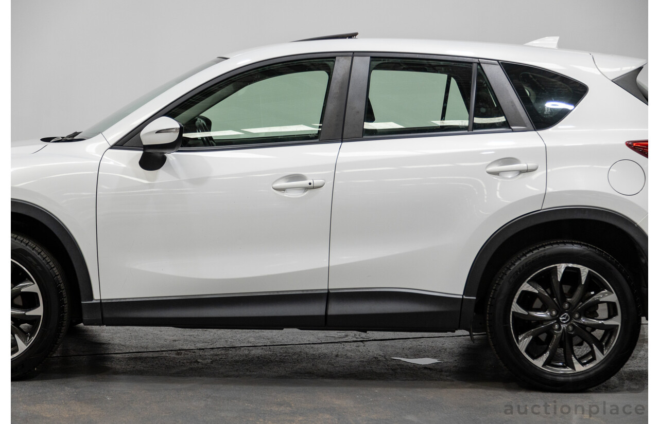 10/2015 Mazda CX-5 GT (AWD) MY15 4d Wagon Pearl White Twin turbo Diesel 2.2L
