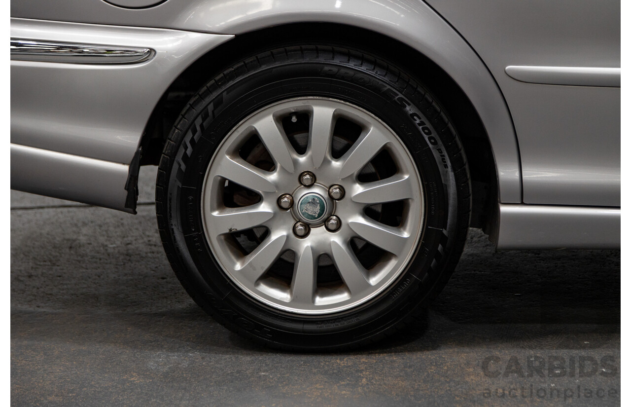 9/2002 Jaguar X Type SE (AWD) 4d Sedan Silver 2.5L