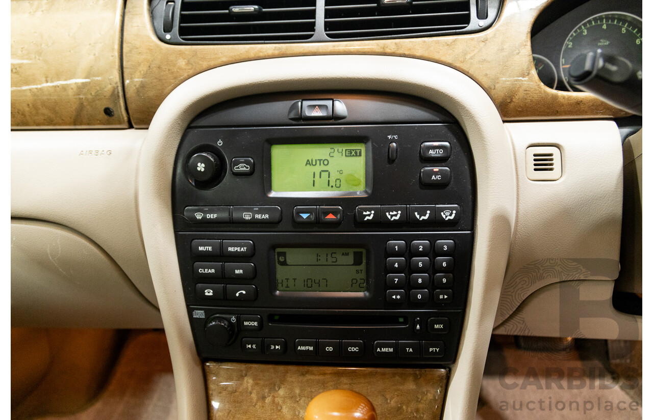9/2002 Jaguar X Type SE (AWD) 4d Sedan Silver 2.5L