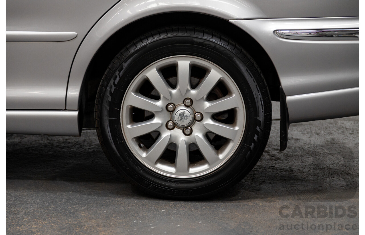 9/2002 Jaguar X Type SE (AWD) 4d Sedan Silver 2.5L