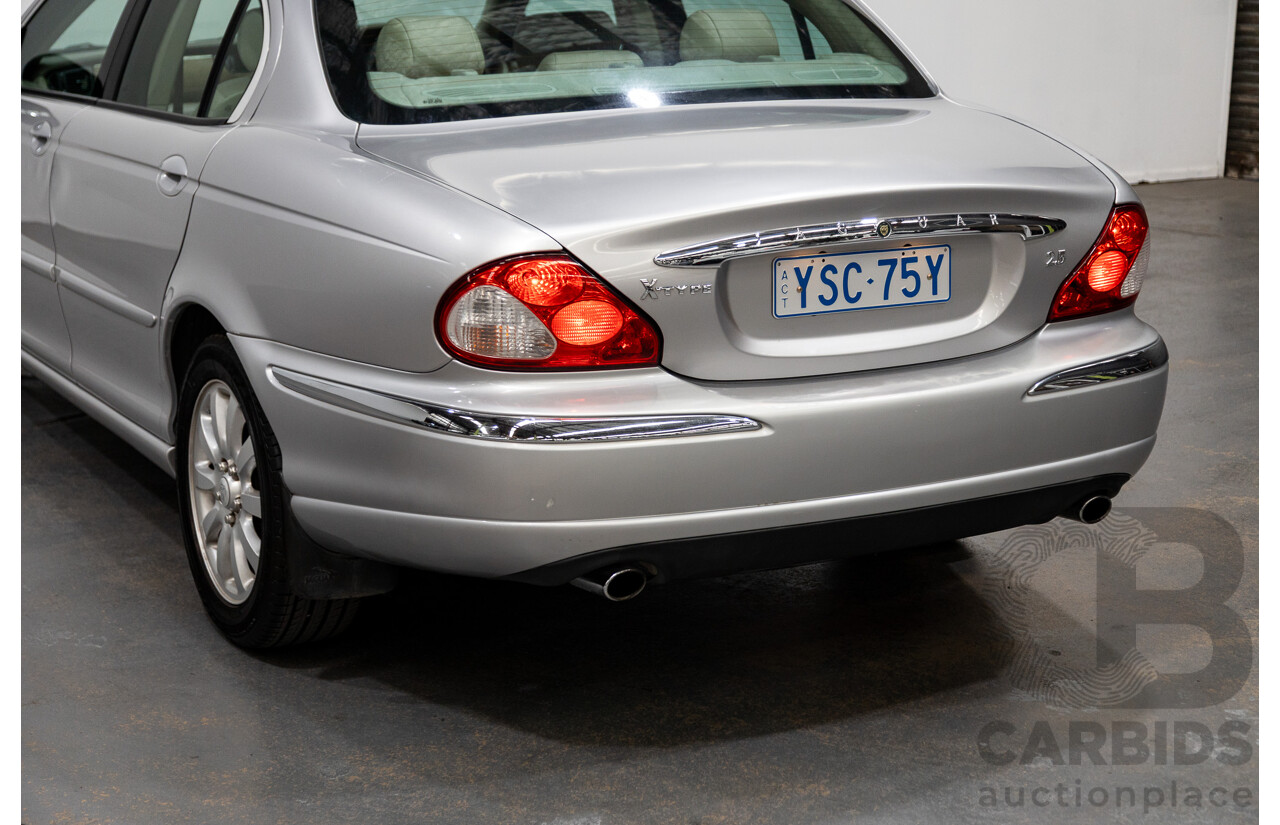 9/2002 Jaguar X Type SE (AWD) 4d Sedan Silver 2.5L