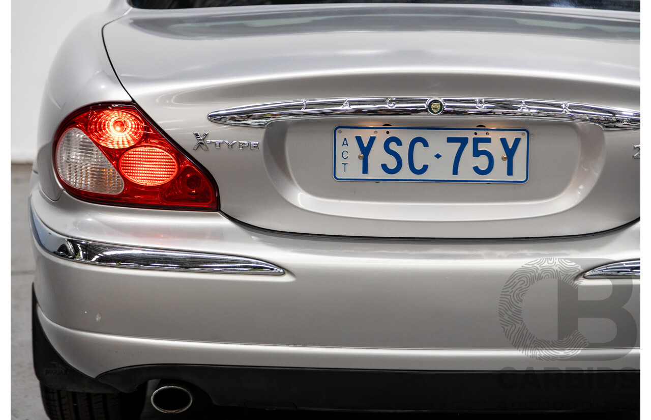 9/2002 Jaguar X Type SE (AWD) 4d Sedan Silver 2.5L
