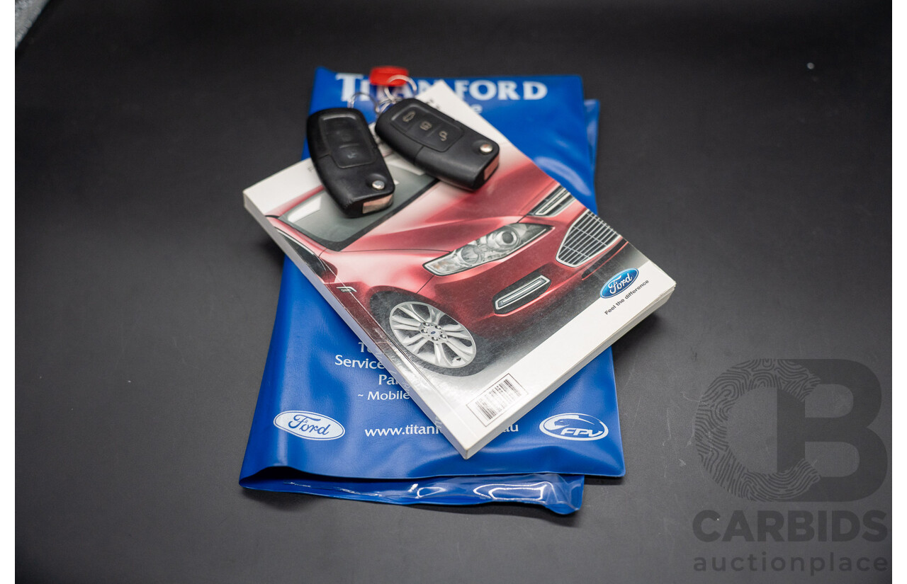 2/2012 Ford G6E Ecoboost FG MK2 4d Sedan Smoke Grey Metallic Turbo 2.0L