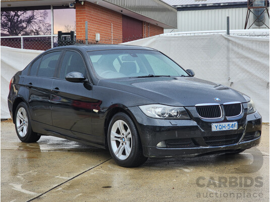 2/2008 Bmw 3 20d Executive E90 07 UPGRADE 4d Sedan Black 2.0L