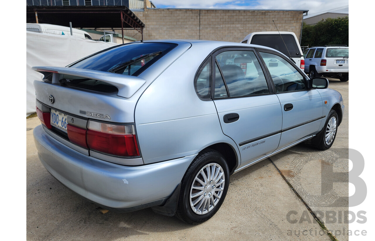 3/1996 Toyota Corolla RV SECA AE102R 5d Liftback Silver 1.8L