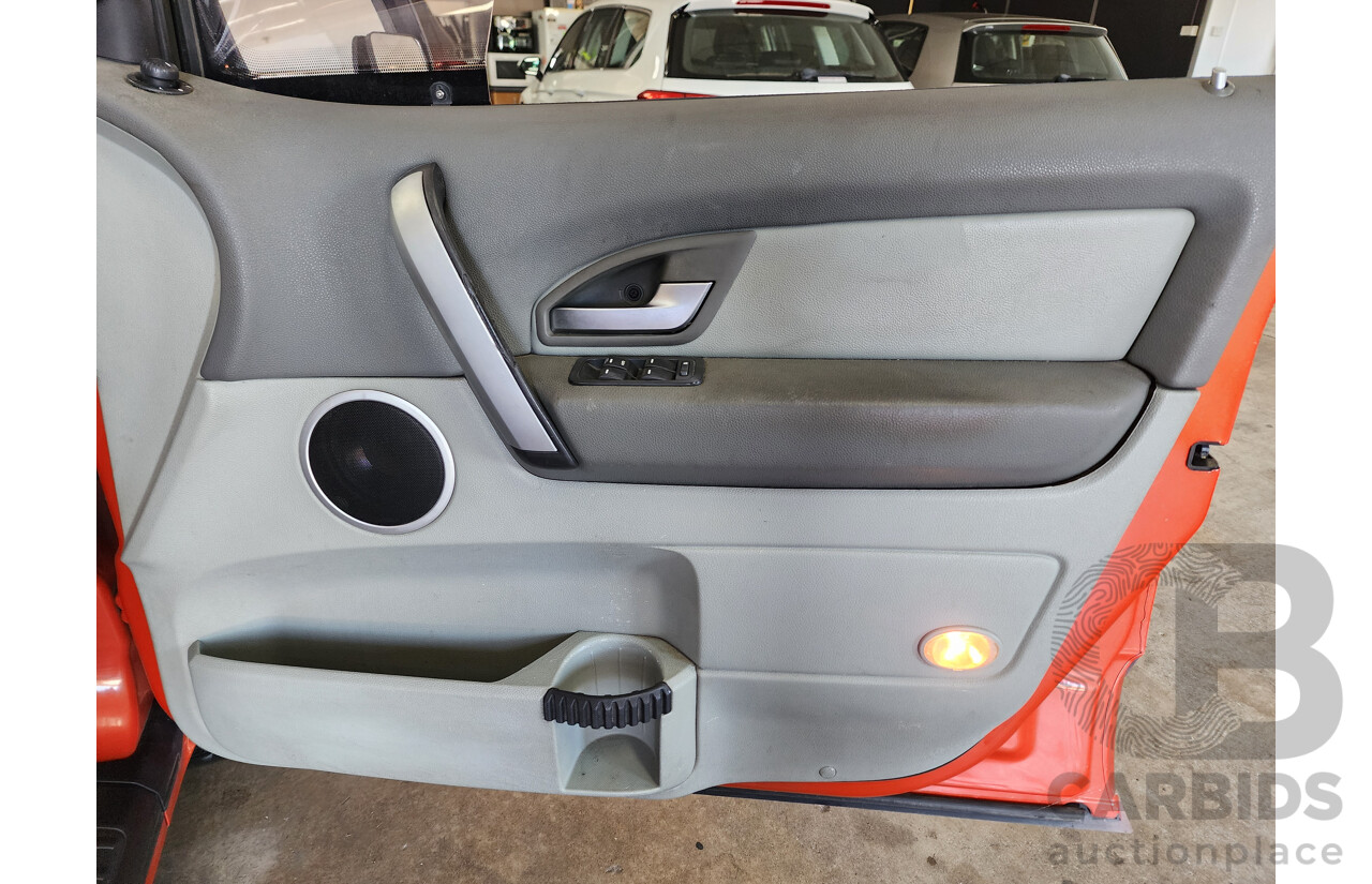 5/2004 Ford Territory GHIA (4x4) SX 4d Wagon Orange 4.0L