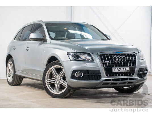 4/2011 Audi Q5 3.2 FSI Quattro 8R MY11 4d Wagon Quartz Grey Metallic V6 3.2L