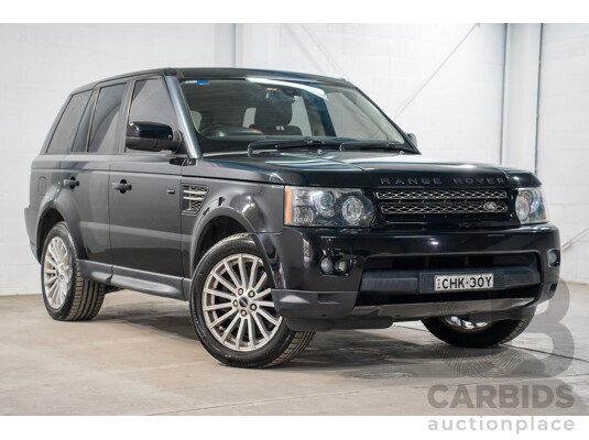 8/2012 Range Rover Range Rover Sport 3.0 SDV6 MY12 4d Wagon Santorini Black Metallic Turbo Diesel V6 3.0L
