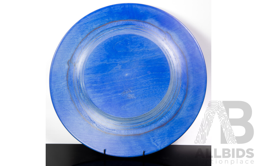 Mid Century Carl Nelson for Ta I Trå Uppsala Sweden Wooden Bird Along with Finnish Tailio Design Wooden Platter