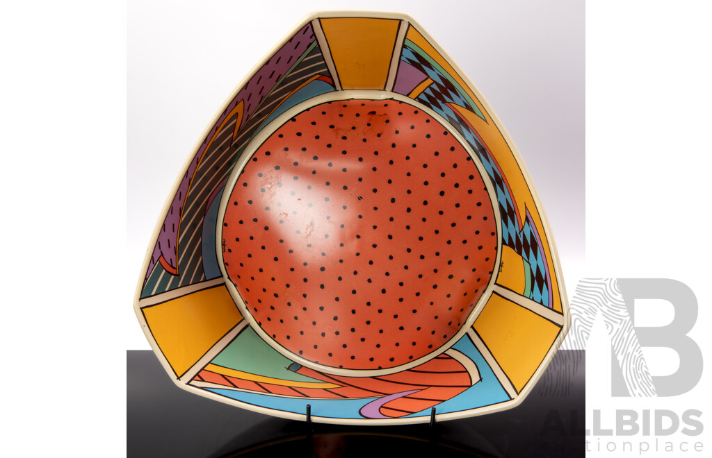 Retro German Rosenthal Ceramic Dish by Dorothy Hafner