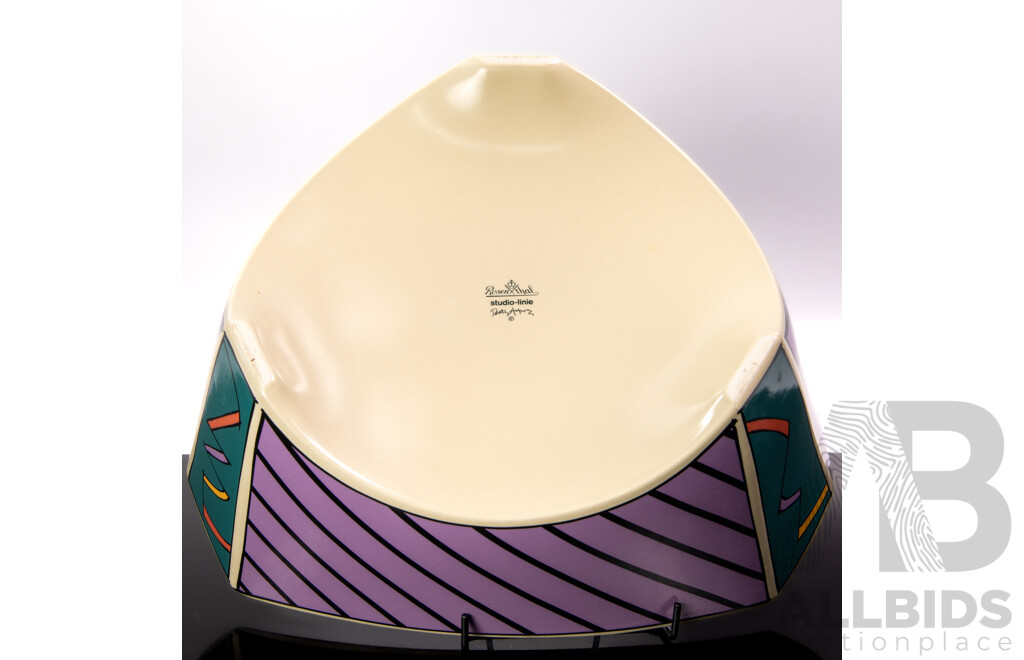 Retro German Rosenthal Ceramic Dish by Dorothy Hafner