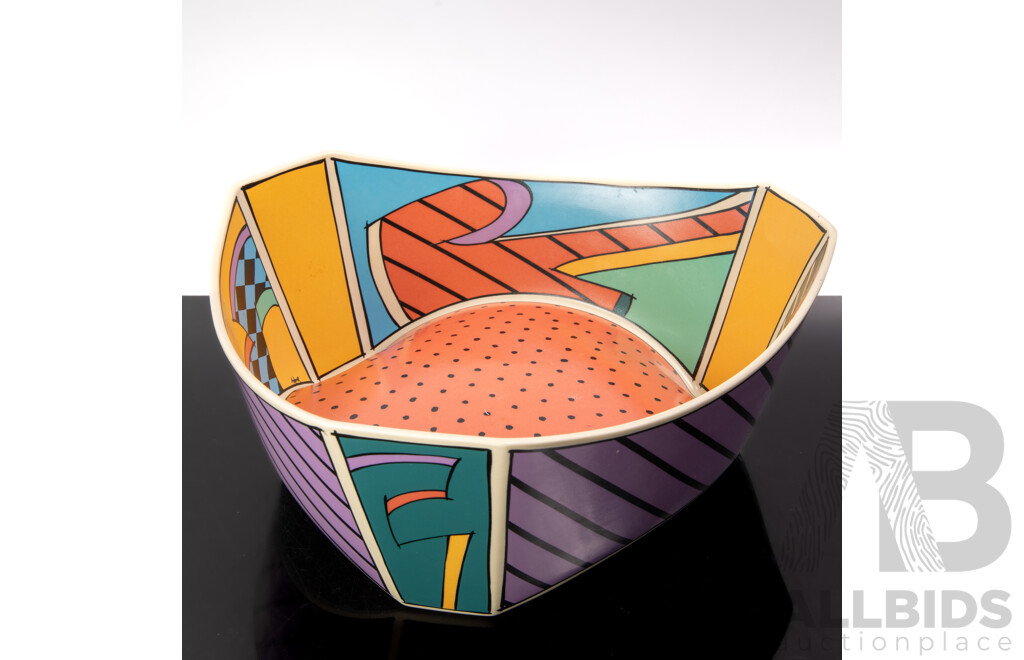 Retro German Rosenthal Ceramic Dish by Dorothy Hafner