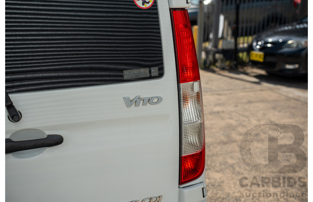 5/2014 Mercedes-Benz Vito 113cdi (LWB) MY14 4d Van Arctic White Turbo Diesel 2.1L