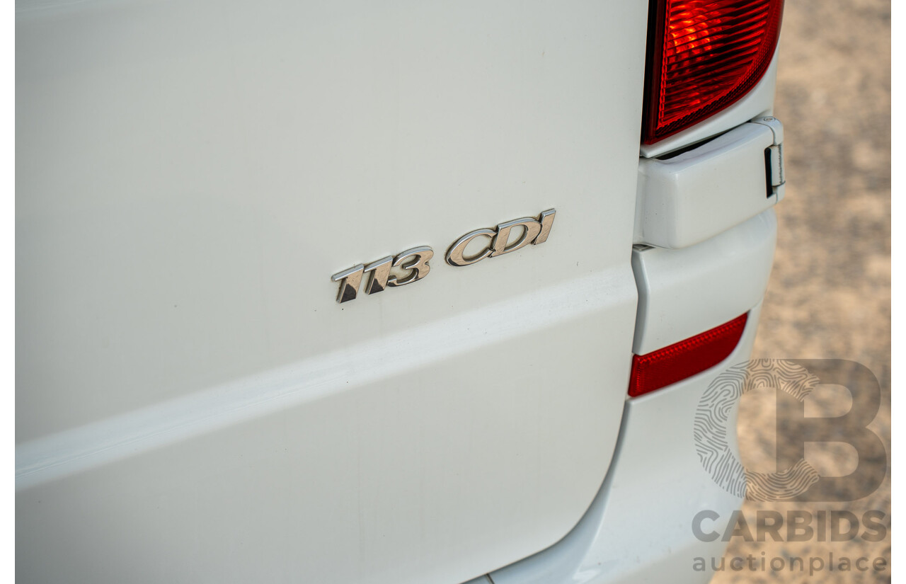 5/2014 Mercedes-Benz Vito 113cdi (LWB) MY14 4d Van Arctic White Turbo Diesel 2.1L
