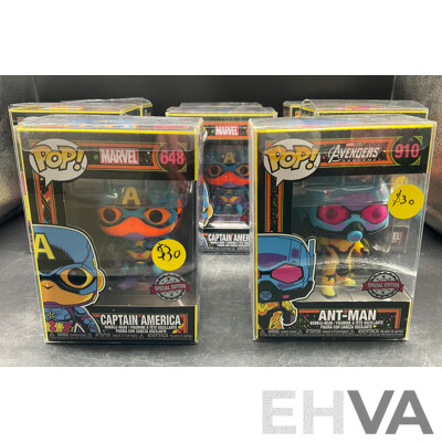 Marvel Pop! Collectable Figurines - Lot of 8 - ORP $239.99