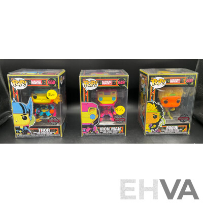 Marvel Pop! Collectable Figurines - Lot of 8 - ORP $239.99