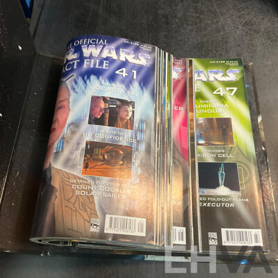 STAR WARS Complete Fact File Set (140 Issues, 7 Sets) with Index
