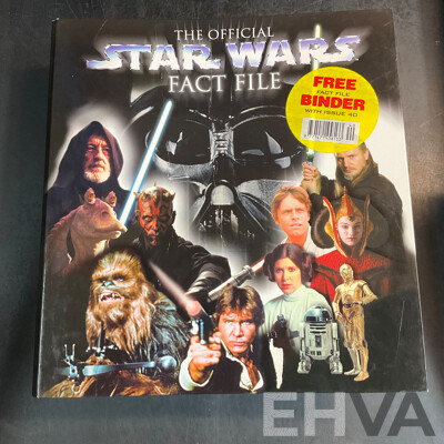 STAR WARS Complete Fact File Set (140 Issues, 7 Sets) with Index