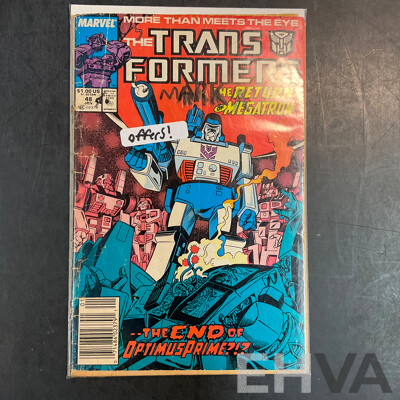 the Transformers #48 (1989) the Return of Megatorn