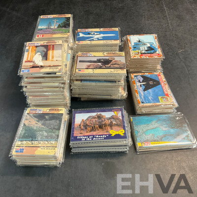 Bulk of Desert Storm Pro Set Trading Cards