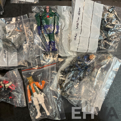Vintage Collection of Action Figure Included YU GI OH, A.T.O.M.5, WWE, Power Ranger & More
