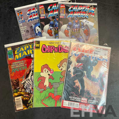 Collection of Comic Book Included Avengers, Batman,Captain America and More