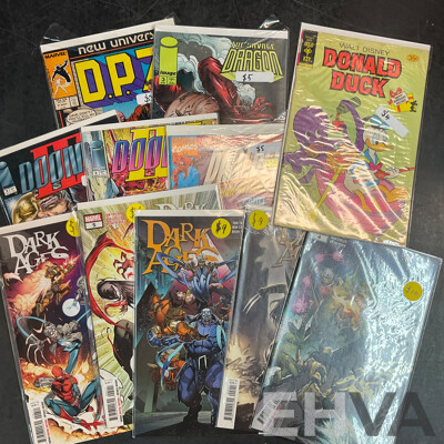Collection of Comic Book Included Avengers, Batman,Captain America and More