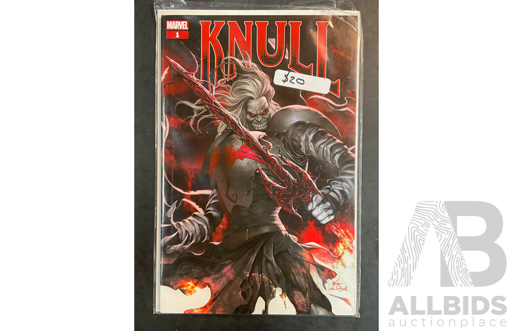 Collection of Comic Book & Book Included KNULL, IRON MAN and More - Lot of 25