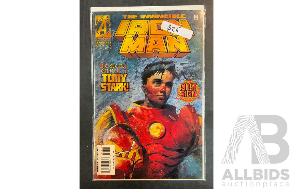 Collection of Comic Book & Book Included KNULL, IRON MAN and More - Lot of 25