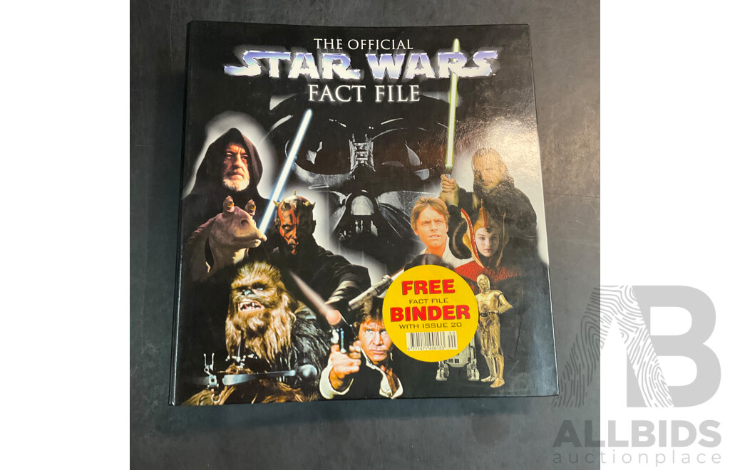 STAR WARS Complete Fact File Set (140 Issues, 7 Sets) with Index