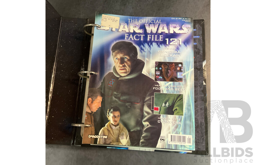 STAR WARS Complete Fact File Set (140 Issues, 7 Sets) with Index