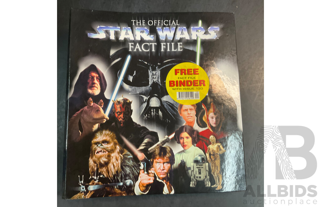 STAR WARS Complete Fact File Set (140 Issues, 7 Sets) with Index