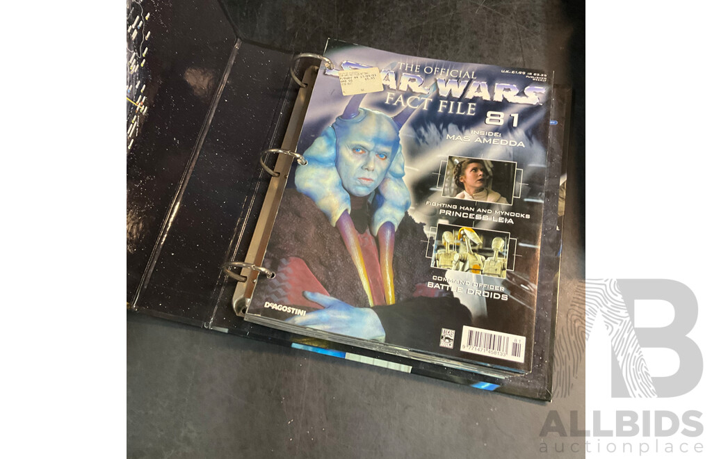 STAR WARS Complete Fact File Set (140 Issues, 7 Sets) with Index