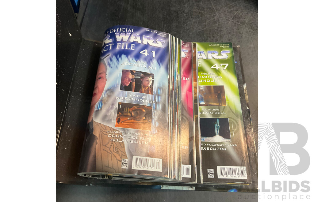 STAR WARS Complete Fact File Set (140 Issues, 7 Sets) with Index
