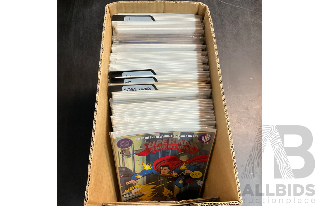 Collection of Comic Book Included Superman,Star Wars,Ultimate Xman,Venom and More