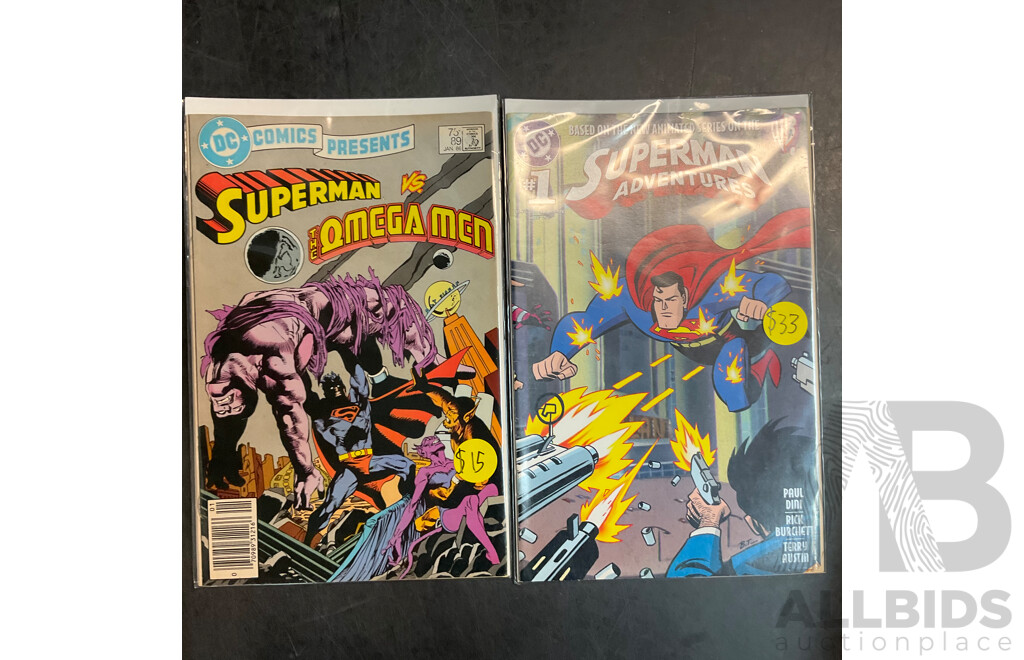 Collection of Comic Book Included Superman,Star Wars,Ultimate Xman,Venom and More