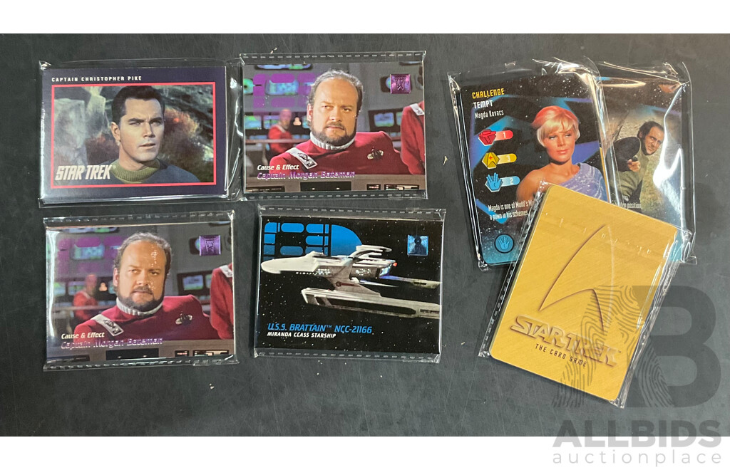Assorted Collectable Cards Included NITRO, Star Trek, Dragon Heart & More