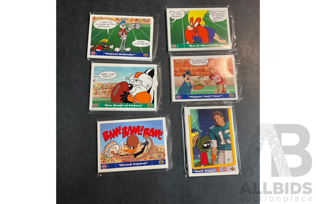 Assorted  Collectible Cards Included NARUTO, LOONEY TUNES, HEAVY METAL and More
