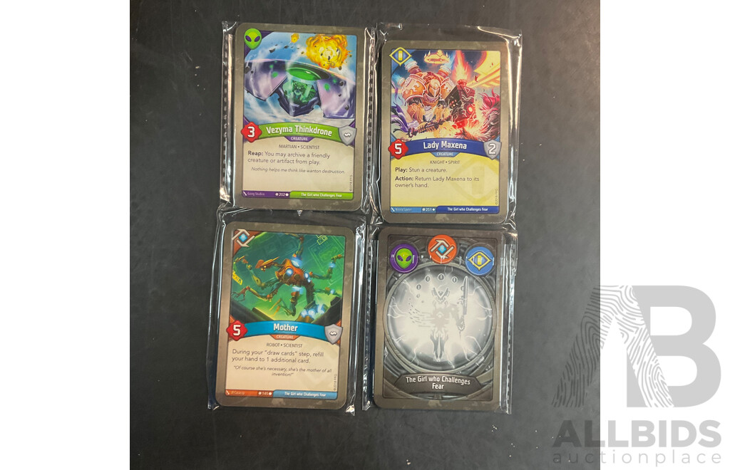 Assorted  Collectible Cards Included NARUTO, LOONEY TUNES, HEAVY METAL and More