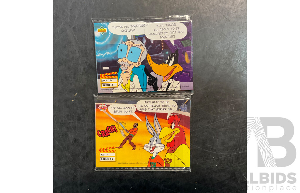 Assorted  Collectible Cards Included NARUTO, LOONEY TUNES, HEAVY METAL and More