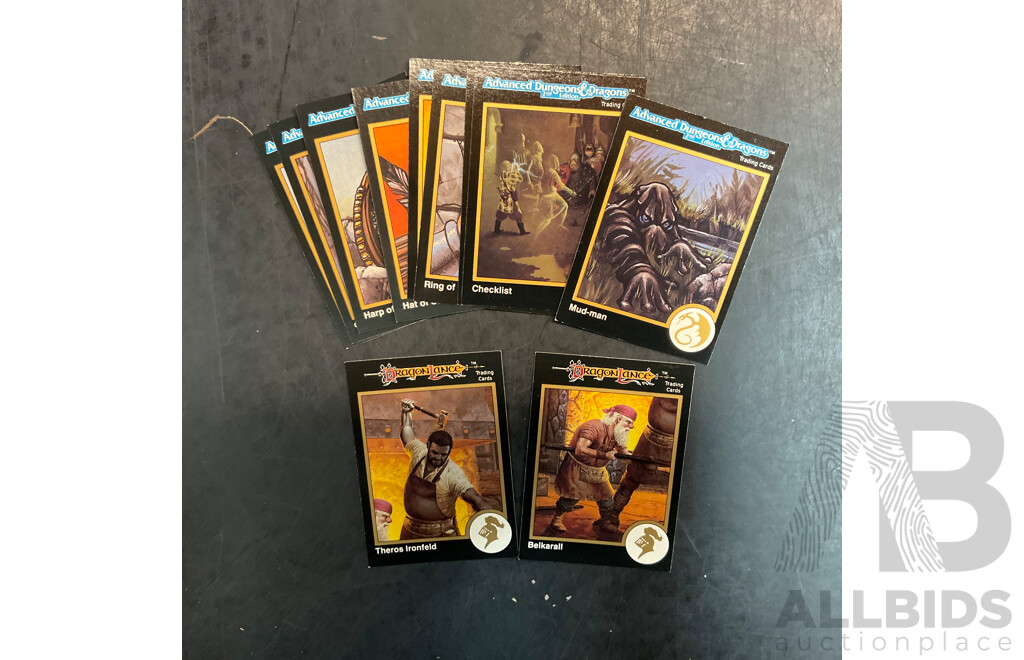 Assorted  Collectible Cards Included NARUTO, LOONEY TUNES, HEAVY METAL and More